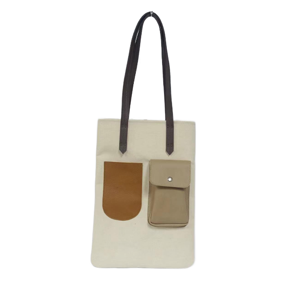 Taschen bunter Canvas-Einkaufstasche-Shopper für den Einkauf in der Schule_ 1